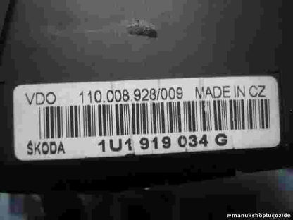 Cuadro de instrumentos Skoda Octavia 1.9 TDI 1U1919034G VDO 110008928009