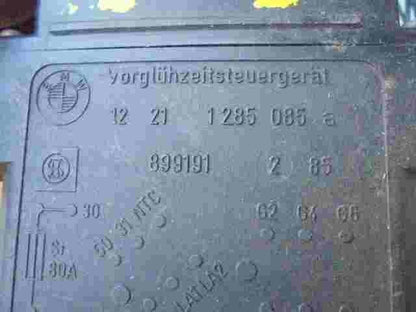 Recocido controlador Glow relé enchufe BMW 5 E34 E28 E30 1285085A 12211285085A