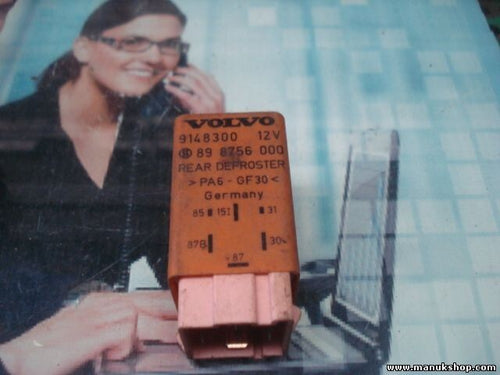Relé Volvo V70 9148300 89 8756 000 898756000 Nr. 208