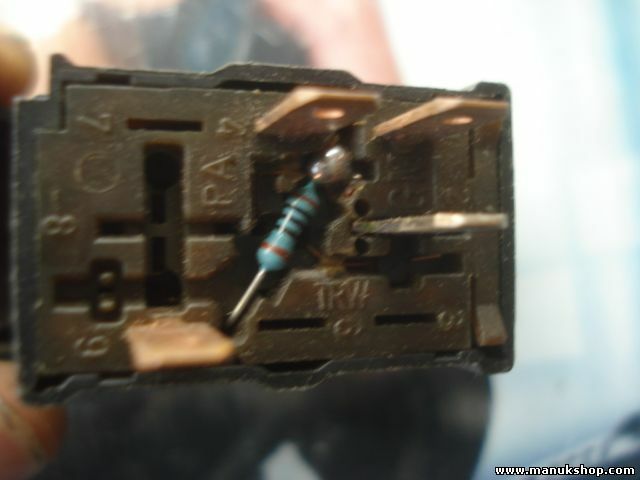 Interruptor de emergencia Opel Astra G 09131728 09138059