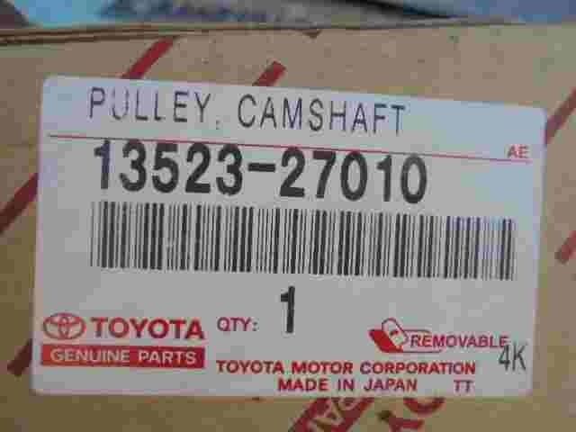 Polea albero a camme Toyota RAV 4 Avensis T25 Corolla E110 1352327010 13523-2...