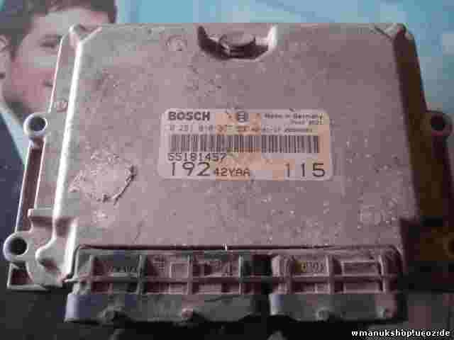 Centralita del motor Fiat Stilo 55181457 28SA5661 19242YAA 115 BOSCH 0281010337