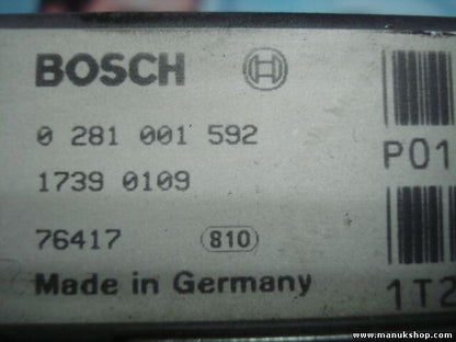 Centralita del motor Volvo BOSCH 0 281 001 592 0281001592 1T28S3168 P01270297