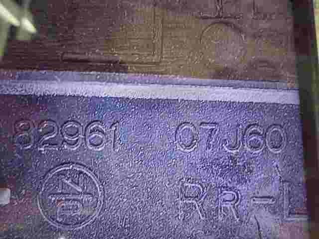 comando pulsante alzacristalli Nissan Patrol (L) Y60 8296107J60 82961 07J60