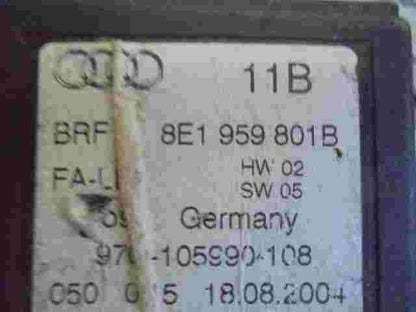 Motore alzacristalli anteriore sinistro Audi A4 S4 8E1959801B 105840108 5WK47...
