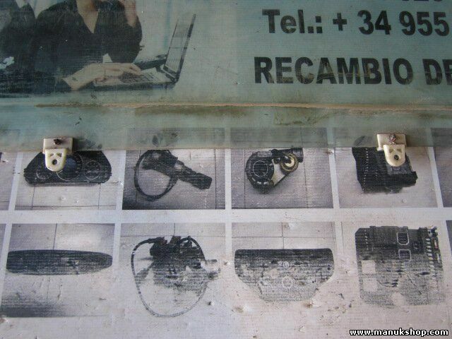 Cristal de la puerta delantera derecha Nissan Patrol K/W260 43R000042 E9 82x53