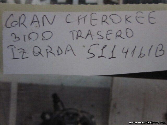 Palier transmision trasero izquierdo Jeep Cherokee WG 3,1 TD 2001 3100 5114161B