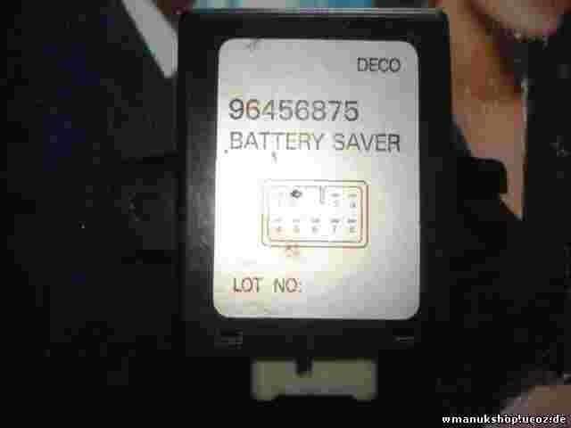 Batteria relè da taglio Chevrolet Daewoo Rizzo 1,6 96456875 DECO 79 kW origin...