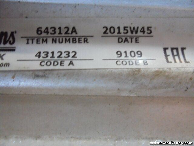 Radiador de agua Land Rover Discovery TD5 NISSENS 64312A 64312 A 2015W45 431232