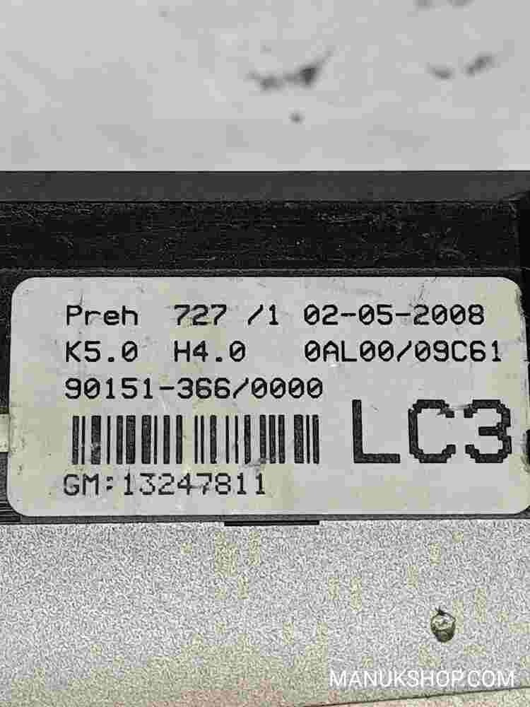 Climatizador Calefacción Opel Astra H Zafira B 13247811 0AL0009C61 901513660