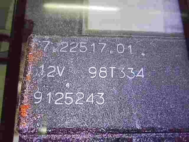 Solenoide per valvole per vuoto Volvo S40 S70 V70 V70 XC 9125243 72251701