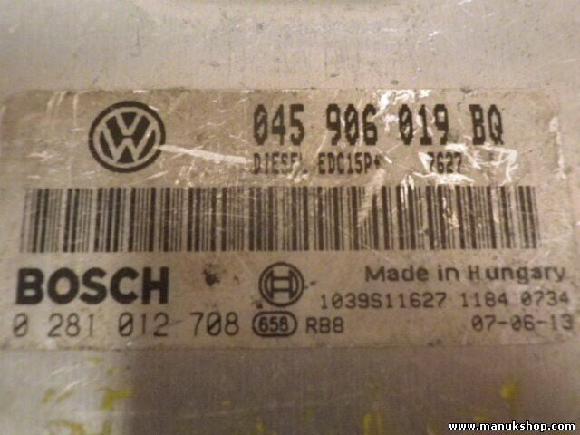 Centralita del motor Skoda Fabia VW Volkswagen Polo Seat Ibiza 1.4 045906019BQ