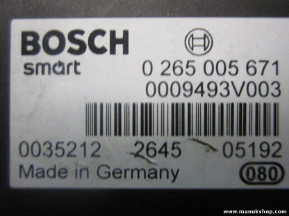 Sensor guiñada Smart Fortwo 450 0265005671 0 265 005 671 0009493V003