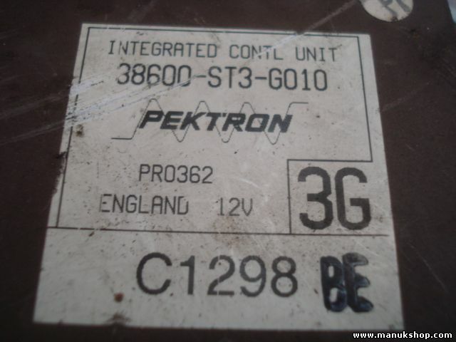 Módulo de control de la carrocería Honda Civic Integrated 38600ST3G010