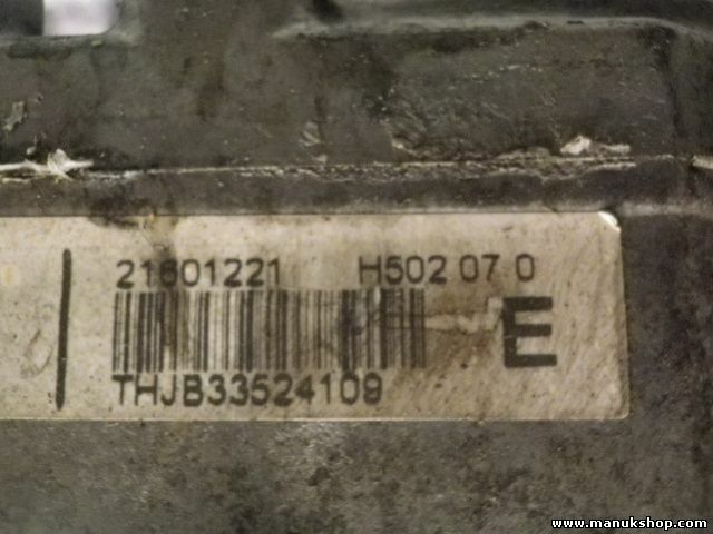 Bomba de dirección Peugeot 307 1.6 2004 9654149680 DAEH1.0 HP CEM 02 A5093402J