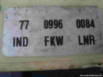 Control de la unidad de alarma inmovilizador módulo Audi A4 4A0953234F