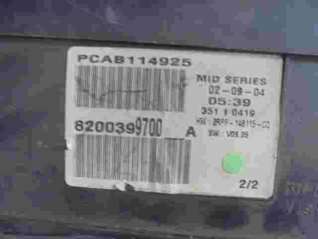 Esferas del cuadro instrumentos Megane 8200399700 A 8200399700A 2RPF-10841-AC