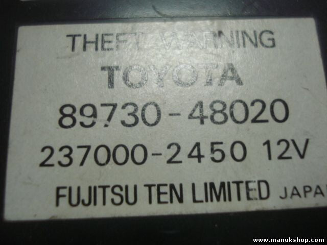 Robo de sensores de detección de sirena Lexus RX 300 8973048020 89730-48020