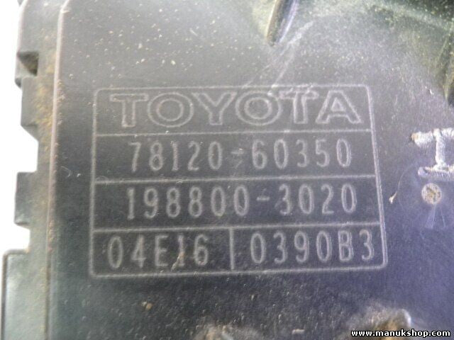 Potenciómetro pedal Toyota Land Cruiser Prado (J12) 120 3.0 D-4D 16V Lexus GX470