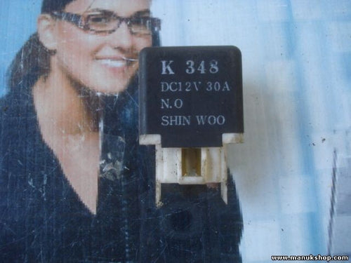 Relé KIA K348 DC12V30A N.O SHIN WOO