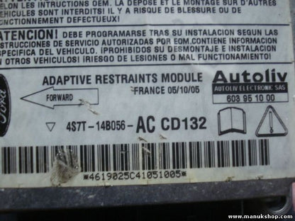 Sensor de impacto de airbag  Ford Mondeo Autoliv 4S7T14B056AC 603951000