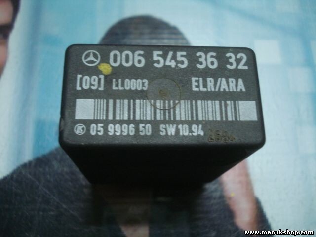 ELR ARA Regulación de ralentí Controller Mercedes W124 0065453632 LK 0599650