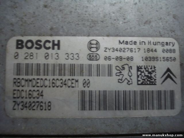 Centralina motore Suzuki Santana ZY34027618 ZY34027617 BOSCH 0281013333