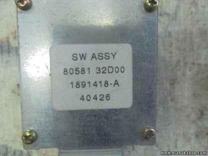 Cerradura cierre centralizado Puerta delantera izquierda Nissan 8058132D00