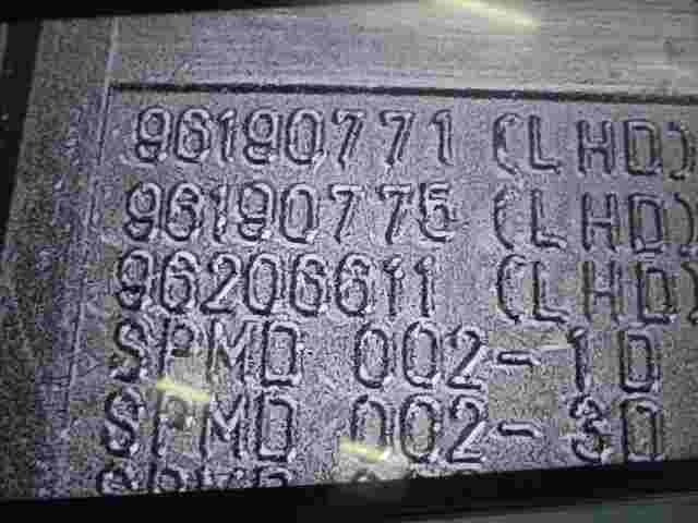 mando botonera elevalunas Daewoo Nubira Chevrolet Tacuma 612W08170 96190771 LHD