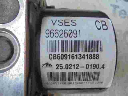 Unidad hidráulica del ABS Chevrolet 96626091CB 96626091 25092645293 25021201904