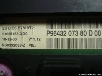 Cuadro de instrumentos Citroen Xsara P9643207380 P9643207380D00 21655163-3 X0