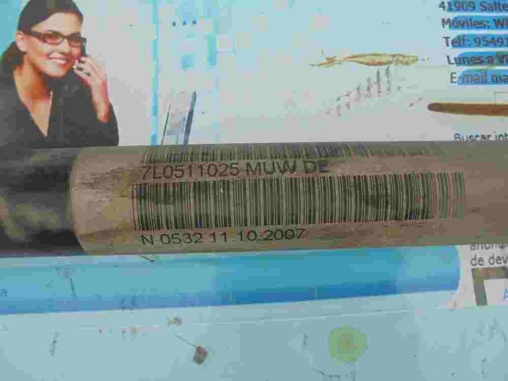 Barra de acoplamiento del estabilizador Porsche Cayenne Año 2008 3.6 7L0511025