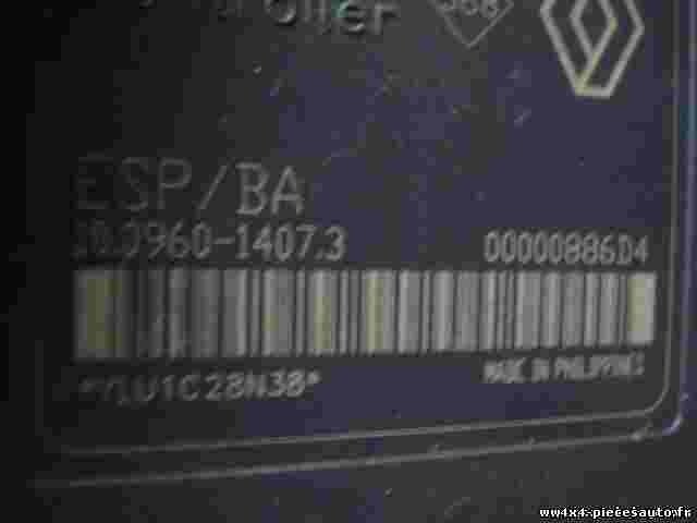 Unidad hidráulica del ABS Renault Laguna 8200001333C ATE 10020600064 10096014073