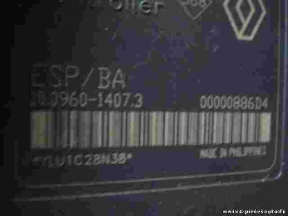 Unidad hidráulica del ABS Renault Laguna 8200001333C ATE 10020600064 10096014073