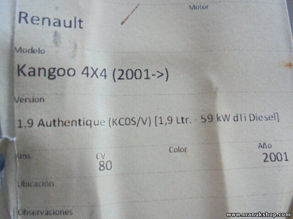 Radiador de agua Renault 8200072713A RA1292 870264A 8200072712 8200240818