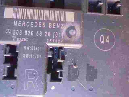 Unità di controllo porta Mercedes Classe C W203 2038205626 Q4 TEMIC 351324