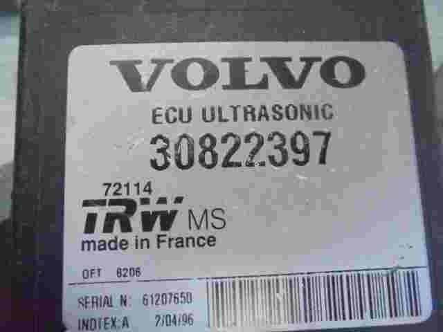 Control de la unidad de alarma inmovilizador módulo Volvo V40 30822397 TRW 72114