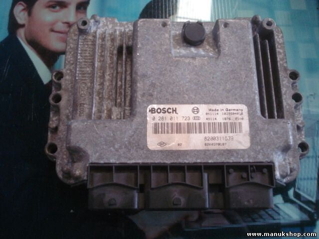 Centralita del motor Renault Laguna II 1.9 8200311539 8200376187 0281011723