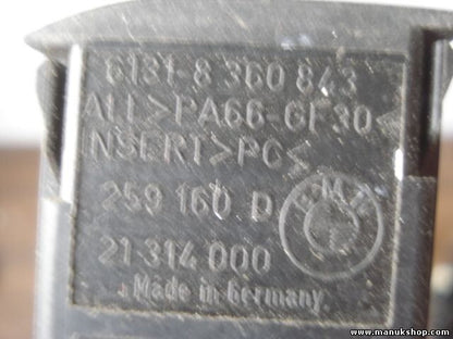 Interruptor de nivelación de faros BMW E38 61.31- 8 360 843 61318360843