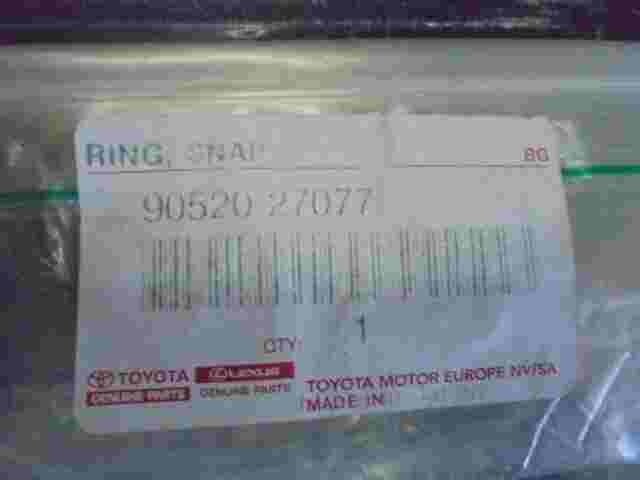 1 pezzo anello a scatto Toyota Vitz Aygo 9052027077 90520-27077