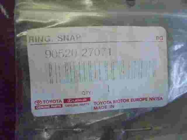 1 pezzo anello a scatto Toyota Aygo 9052027071 90520-27071