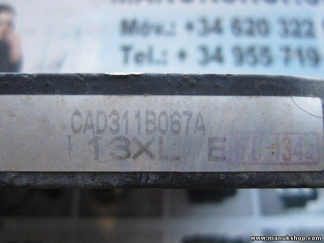Condensador radiador aire acondicionado Mitsubishi 4825941 4945635 35742 35655