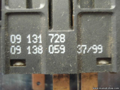 Interruptor de emergencia Opel Astra G 09131728 09138059