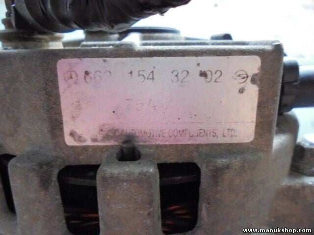 Alternador SsangYong Musso Korando 6621543202 A6621543202 944390901020 9090102