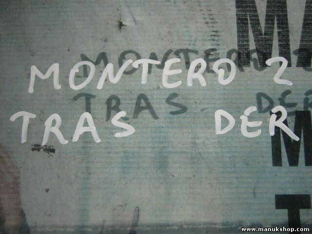 Cristal trasero derecho Mitsubishi  Pajero Montero II 43R00033 M273AS2DOT20 E6