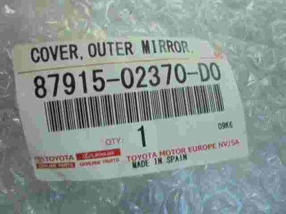 La cubierta del espejo exterior Toyota Corolla RH 8791502370D0 87915-02370-D0