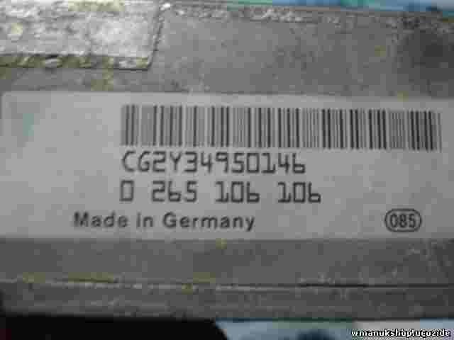 Centralita del motor Mercedes-Benz S Class S420 0265106106 0155455732 FD95M08