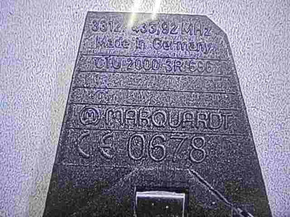 mando control remoto Mercedes-Benz Smart MARQUARD CE0678 CE 0678 3312.433.92 MHz