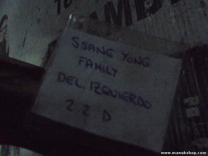 Mangueta buje delantero izquierdo SsangYong 50 KW, 68 PS 9304SL 9304 SL