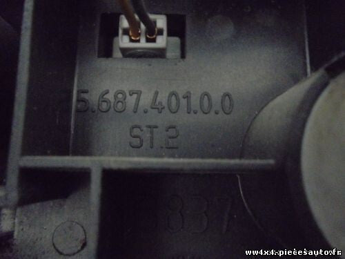 Mando Control de la calefacción Iveco Daily 06 B837 568740100 5 687 401 00